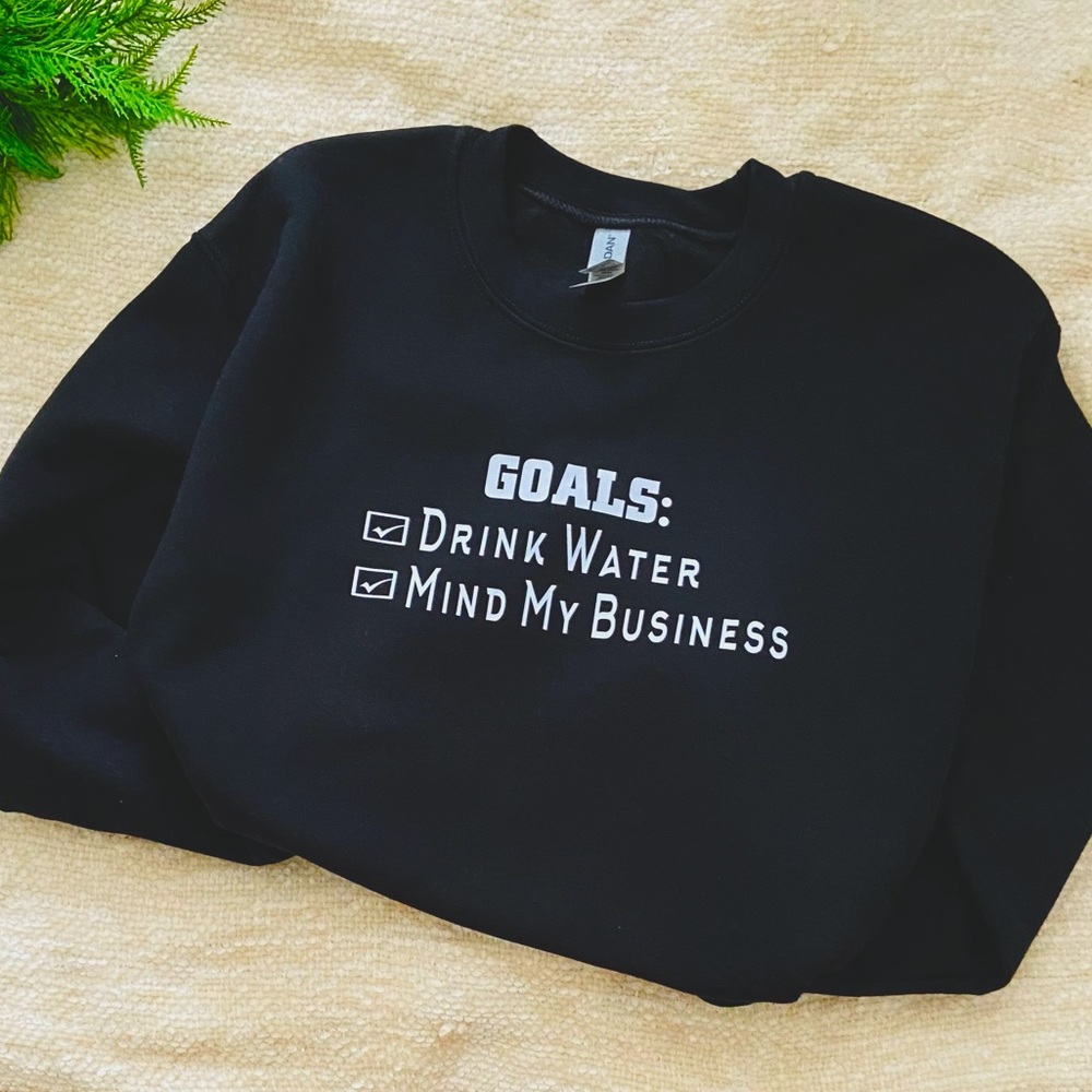 CHANYWOO Goals Unisex Sweatshirt